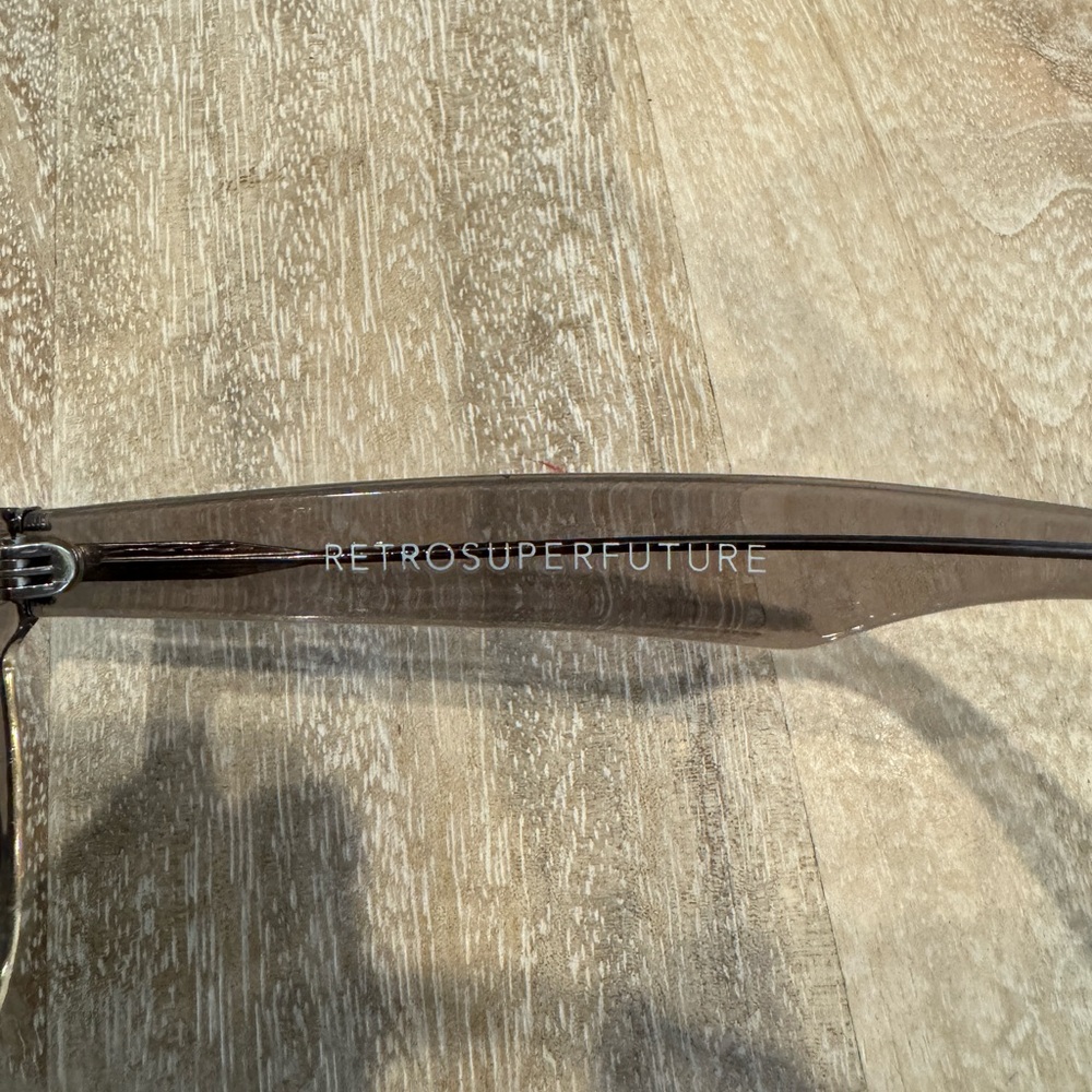 Retrosuperfuture Light Grey Sunglasses - image 2